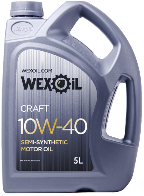 Олива моторна WEXOIL CRAFT 10W-40 5L